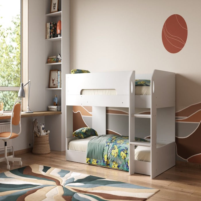 Mystic Low Pod Bunk Bed White
