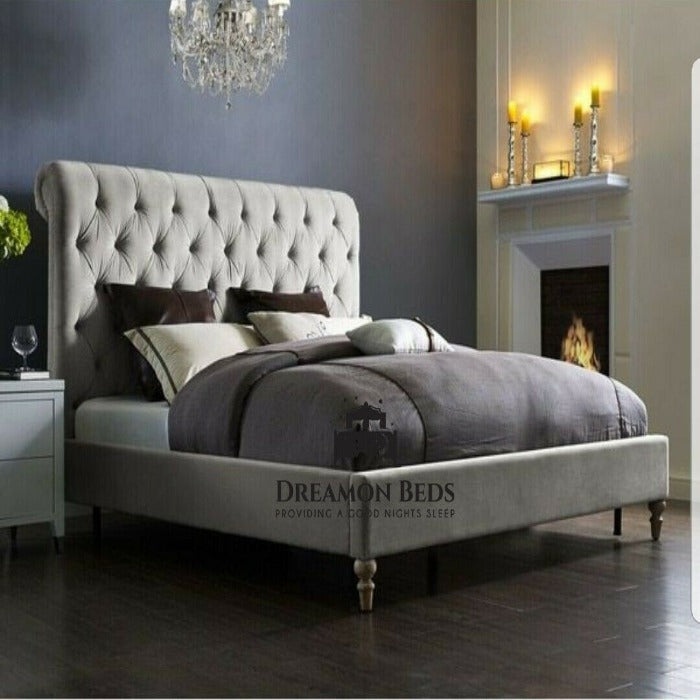 Skylar Scroll Bed Frame