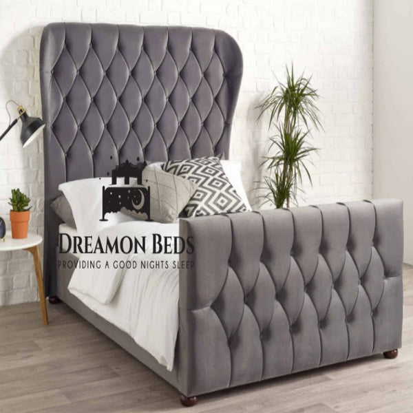 Shanghai Wingback Bed Frame