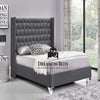 Montreal Wingback Bed Frame available with Divan or Ottoman Storage