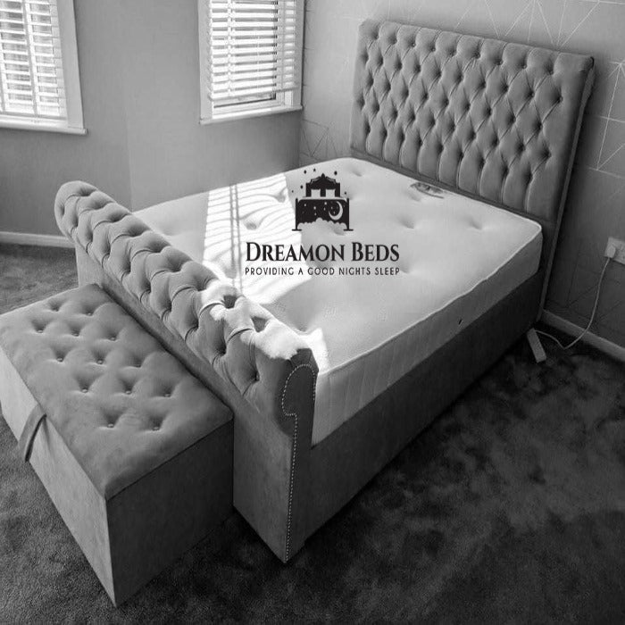 Phoenix Scroll Bed Frame