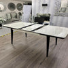 Stunning Extending Dining Table and 4 Chairs Complete Set