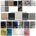 Free Swatches, Cream Plush, Blue Plush, Plush Velvet