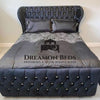 Tayrona Wingback Bed Frame Available with Divan or Ottoman Storage