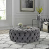 Manila Chesterfield Buttoned Pouffe