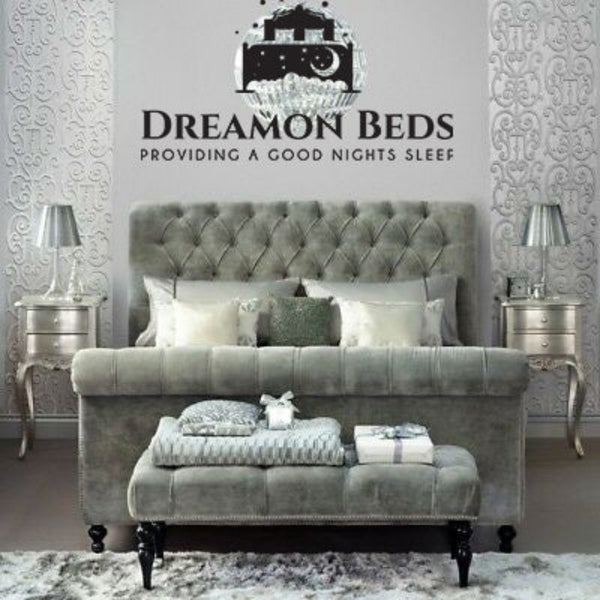 Venice Scroll Sleigh Bed Frame