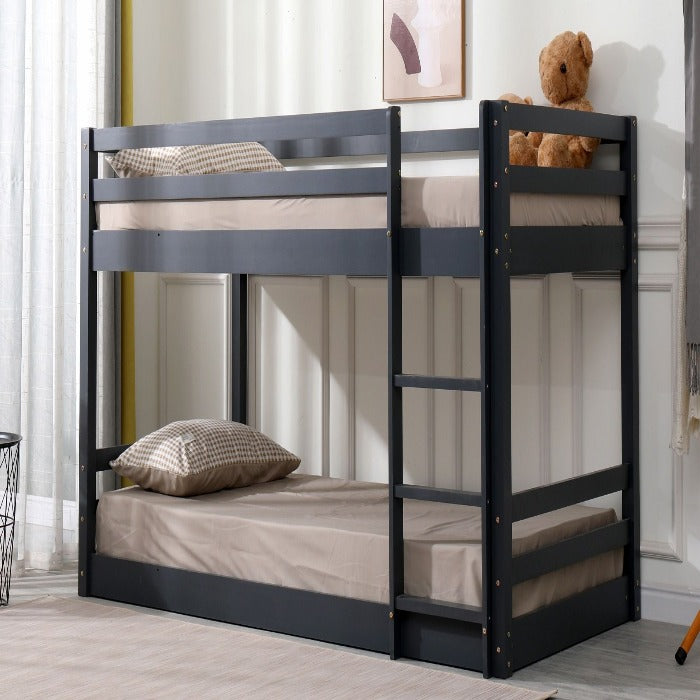 Wooden Spark Low Bunk Bed
