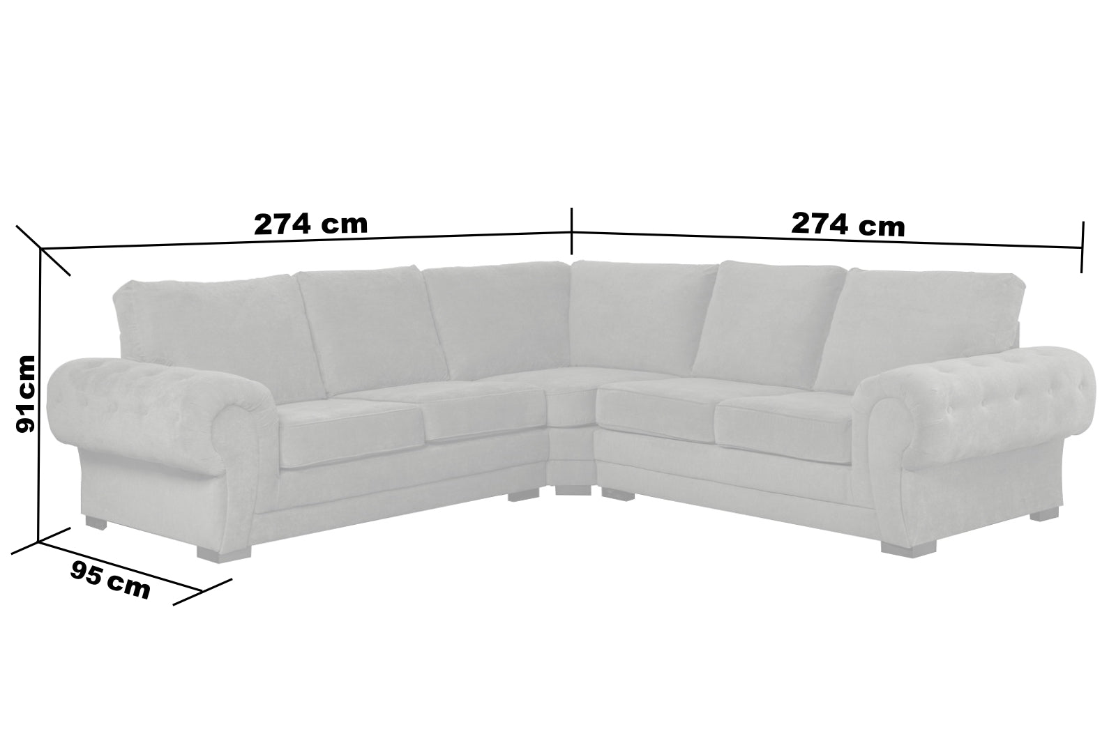 Luxury Designer Verona Sofa