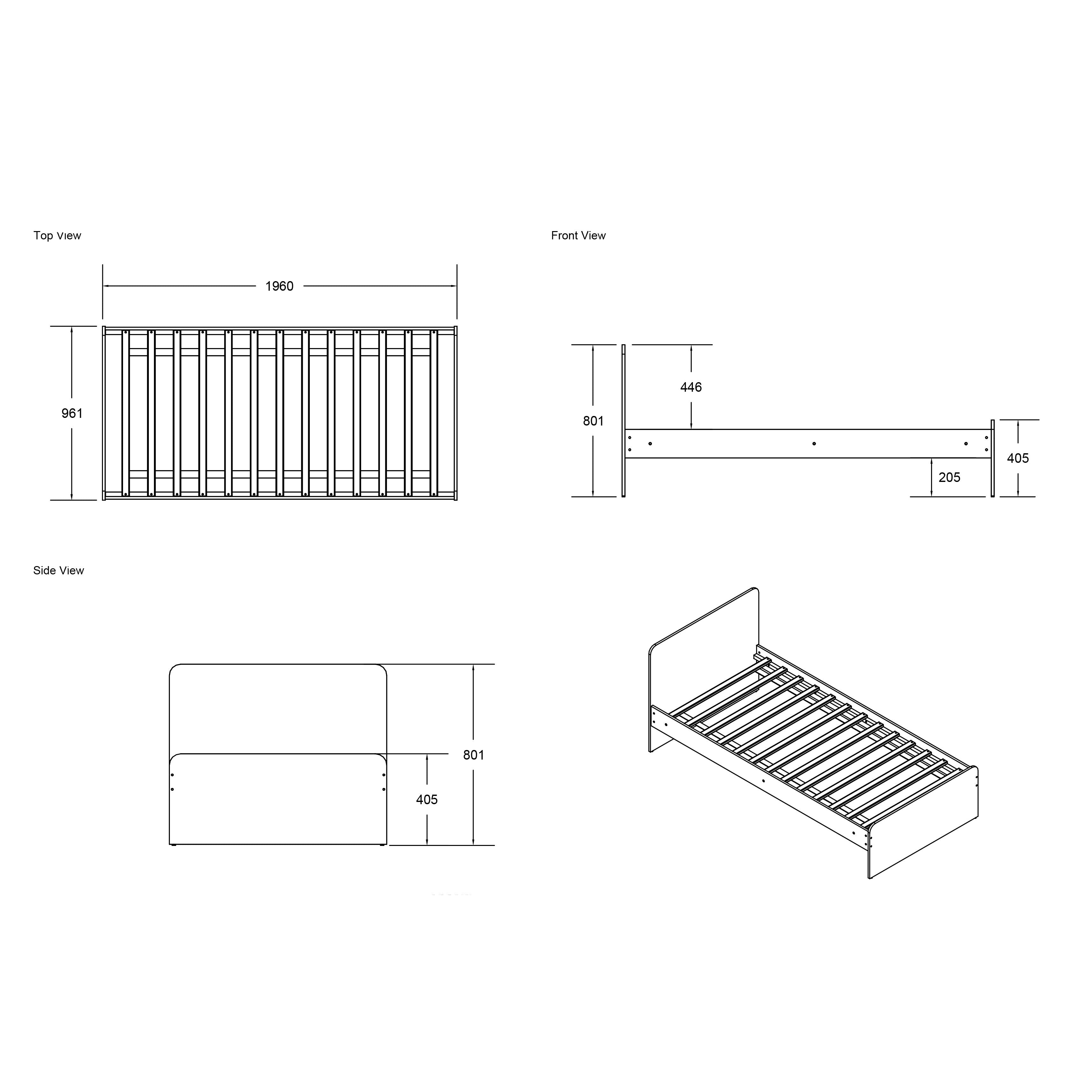 Wizard L shaped double bunk bed sleeper