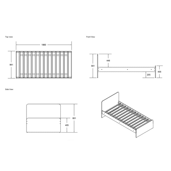 Wizard L shaped double bunk bed sleeper