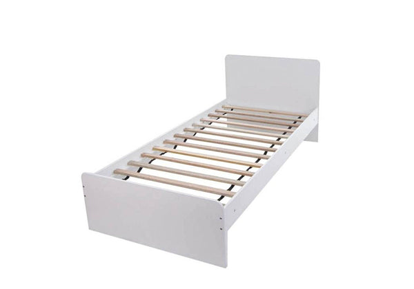 Wizard white bed frame in single or small double